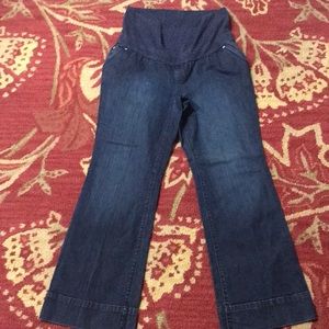 Old navy maternity roll over large 12/14 jeans